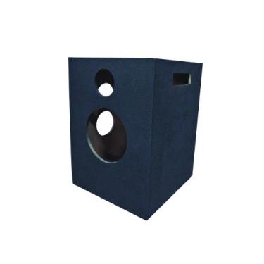 Imagem de Caixa rlp vazia para moto emborrachada 2 10" + 2tw + 2driver - CAIXARI