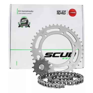 Imagem de Kit Relação Transmissão Yamaha Lander Teneré 250 C/ Retentor - Scud, P