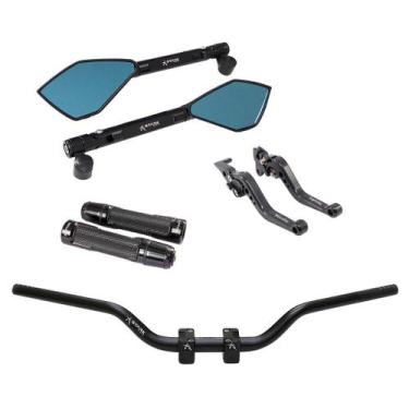 Imagem de Manete Manopla Retrovisor Guidão  Twister Strada Cb300r - Stark Race, 