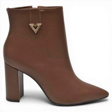 Imagem de Bota Elegance Via Marte Salto Bloco  Sofisticação e Conforto no Seu Di