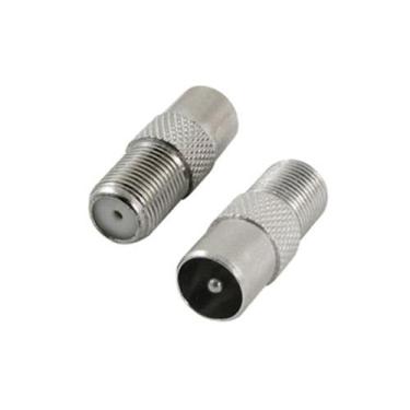 Imagem de Adaptador De Antena P/tv E Dvd Portátil Pino Europeu 50pçs - TEBERA  S