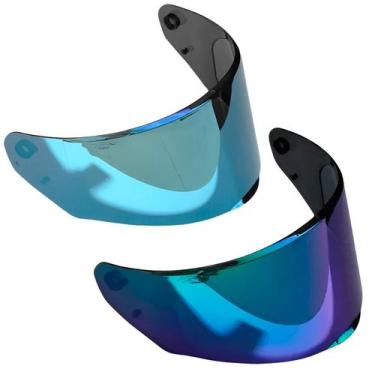 Imagem de Viseira Capacete Ls2 Ff320 Ff353 Azul Mais Camaleão Poliviso - POLIVIS