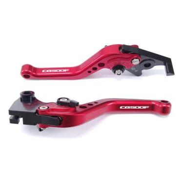 Imagem de Manete Esportivo Cb500f Personalizado Gravado A Laser - Special Levers