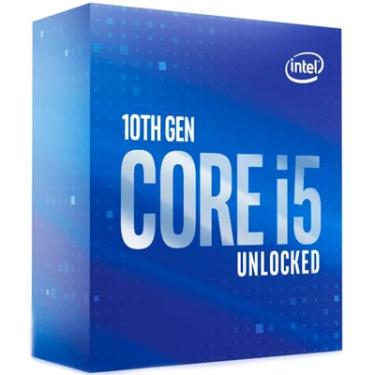 Imagem de Processador Intel Core I5-10600K, 4.1GHz (4.8GHz Max Turbo), Cache 12MB, LGA 1200 - BX8...
