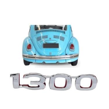 Imagem de Emblema Adesivo 1300 1300L 1500 1600 Capo Traseiro P/ Fusca Veículo: F