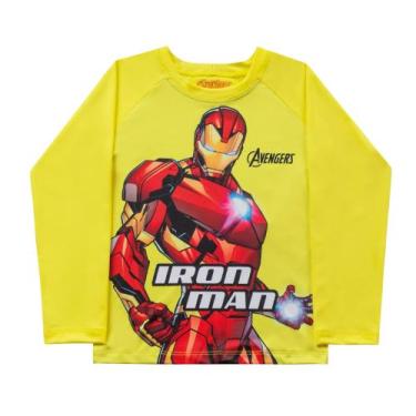 Imagem de Camiseta c/ proteção uv praia/piscina personagens-licenciado-infantil 