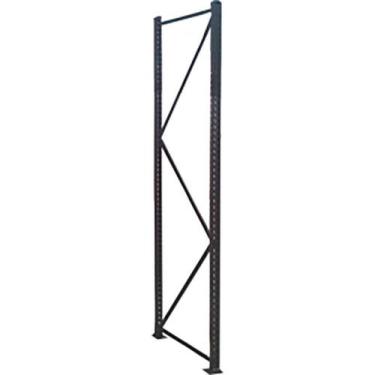 Imagem de Coluna Lateral Para Mini Porta-palete, 9 cm x 300 cm x 80 cm, em Chapa