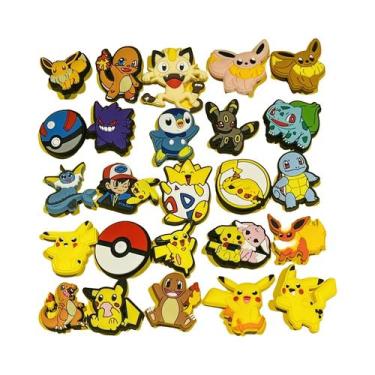 Imagem de Acessórios De Calçados Em Forma De Pikachu Pokemon, 16-25 Peças, Decor