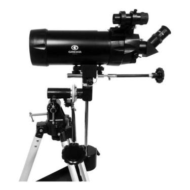 Imagem de Telescópio Refletor Greika 1200mm Maksutov Mak90 Com Tripé Cor Preto