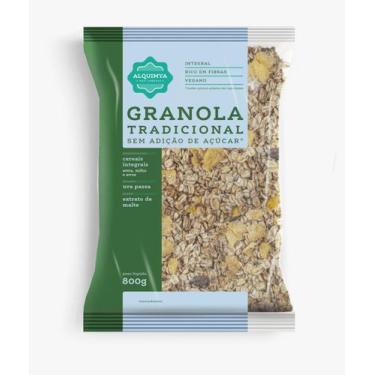 Imagem de Granola Tradicional Sem Açúcar 800g - Alquimya