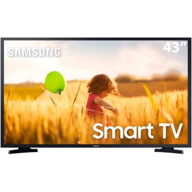 Imagem de Smart Tv Samsung Led 43" Full Hd T5300 Hdr Dolby Digital Plus Preto Bivolt