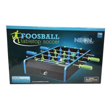 Imagem de Futebol de Mesa Foosball Tabletop Soccer Neon F0108-4 - FUN