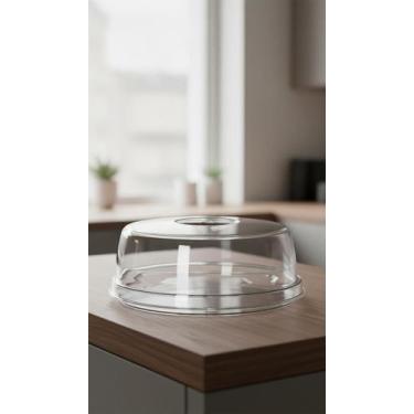 Imagem de Porta Bolos Boleira Cristal 30cm com Tampa - Congratulations Store