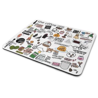 Imagem de Mouse Pad Geek Icons Moments White - The Office - JPS INFO