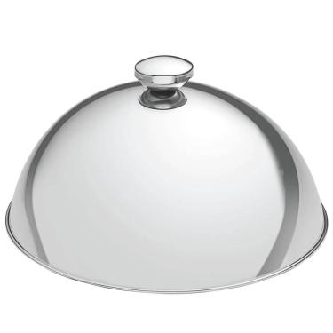 Imagem de Cloche Tramontina Service em Aço Inox 24,5 cm de Diâmetro Tampa Cobrir Alimentos 61427240