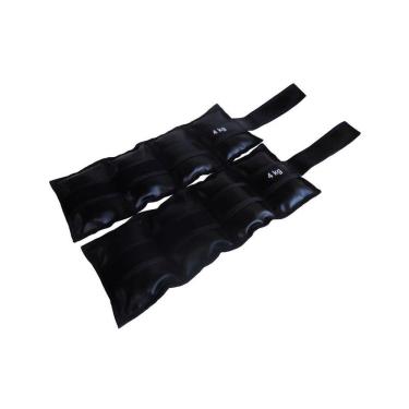 Imagem de Par de Caneleiras Tornozeleira Academia Ginástica 4,0kg