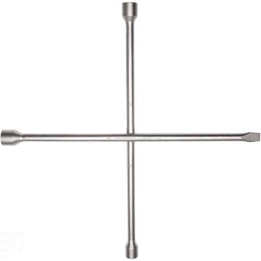 Imagem de Chave de Roda Tipo Cruz Tramontina com Corpo Forjado em Aço Especial 17x19x21 mm com Espátula Tramontina