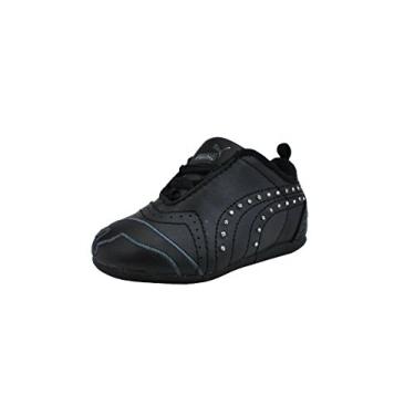 Imagem de Puma Shoes Sela Diamond Rhinestone Infant Toddler Black Sneakers (3 M US Infant)
