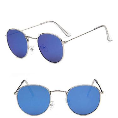 Imagem de Óculos de sol retrô moda masculinos redondos vintage óculos de sol masculinos/femininos de luxo pequenos Lunette Soleil Homme,15,A