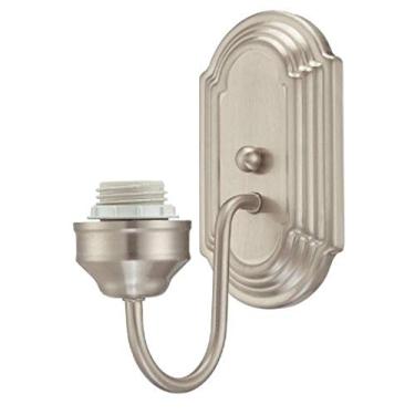 Imagem de Westinghouse Lighting 6300200 Luminária de parede com 1 lâmpada, níquel