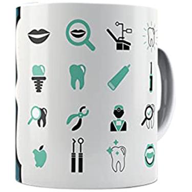 Imagem de Caneca Personalizada Odontologia/Dentista com Nome - Presente