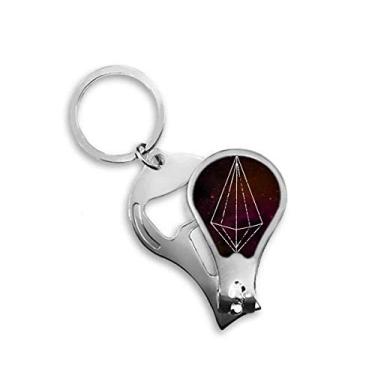 Imagem de Chaveiro abridor de cortador de unhas Crystal Star Universe Sky Fantasy