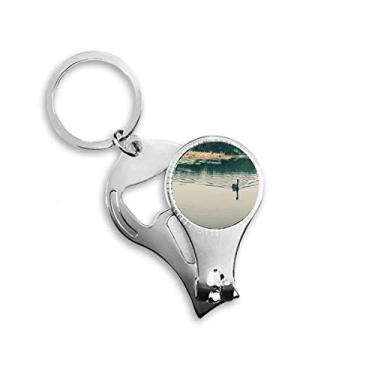 Imagem de Wild Ducks Lake Fotografia Alicate de unha Chaveiro Abridor de Garrafas Cortador