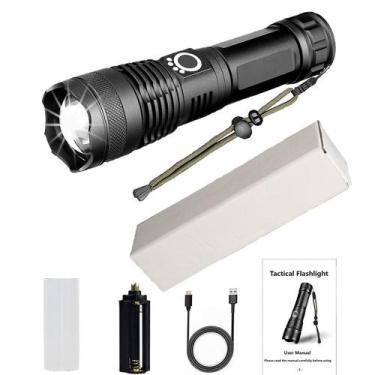 Imagem de Lanterna Tática Led Cree Lorben T9 P50 168000W 327000 Lúmens Zoom 2000