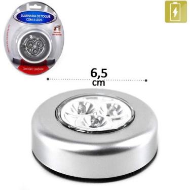 Imagem de LUMINÁRIA DE TOQUE COM 3 LEDS