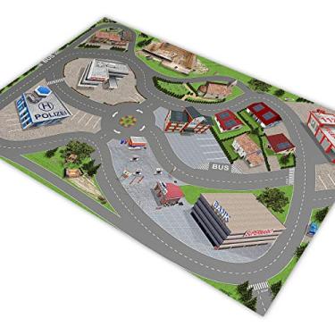 Imagem de Pista p/Carrinhos Grande Cidade Comércio 1,4x1,0m