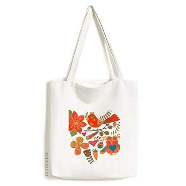 Imagem de Animals Fruits Revelry Art Deco Gift Fashion Tote Canvas Bag Shopping Satchel Casual Bolsa