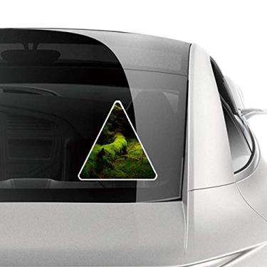 Imagem de DIYthinker Adesivo de grama verde florestal ciência natureza cenário carro motocicleta bicicleta bagagem decalque