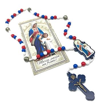 Imagem de Terço Maria Passa Na Frente Com Folheto De Oração