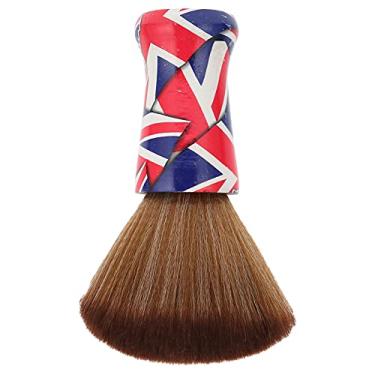 Imagem de Escova de corte de cabelo de barbeiro, escova de cabelo segura e prática para limpeza facial, macia e bonita para salão de beleza ou estação de cabeleireiro para casa
