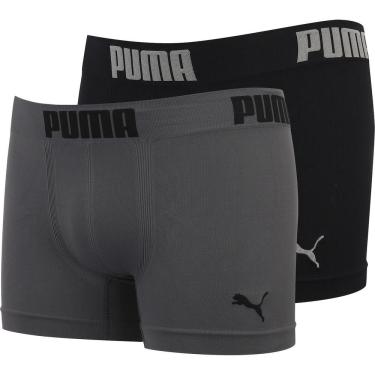Imagem de Kit de Cuecas Boxer sem Costura Puma com 2 Unidades - Adulto