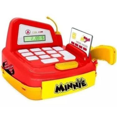 Imagem de Brinquedo Infantil Caixa Registradora Compras Minnie Mouse - Angel Toy