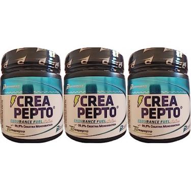 Imagem de Creatina Monoidratada Crea Pepto Endurance Fuel Performance Nutrition 300g Kit 3 Unidades