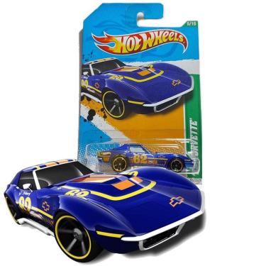 Imagem de Carrinho Hotwheels 69 Corvette Linha Treasure Hunts 12