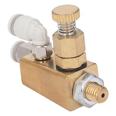 Imagem de Bico de Latão para Máquina de Colagem de Bordas, Bico para Máquina de Colagem de Bordas, Dispositivo de Limpeza de Placa de Furo de Agulha para Galvanoplastia (Oblíquo)