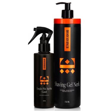 Imagem de Loção Pós Barba Goot + Shaving Gel Nerk Embaixador 750Ml