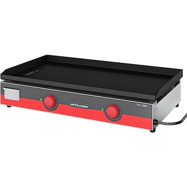 Imagem de Chapa Elétrica Bifeteira Light CBE-1000L espessura da chapa 6,4mm Metalcubas Elétrica - 220V