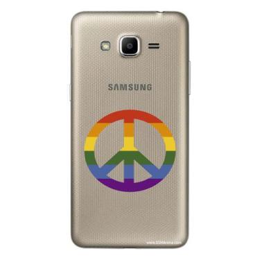 Imagem de Capa Case Capinha Samsung Galaxy  J2 Prime Arco Iris Paz - Showcase