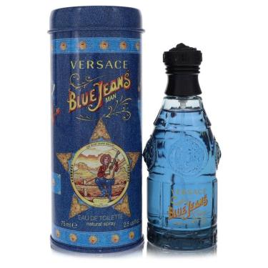 Imagem de Perfume Versace Blue Jeans Eau De Toilette 75ml para homens