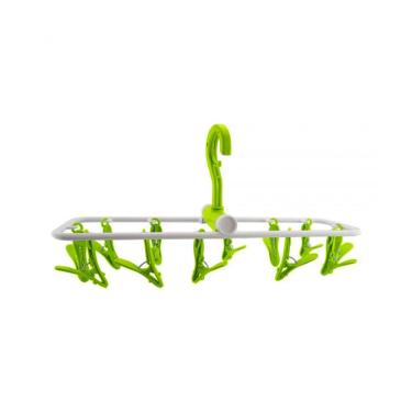 Imagem de Varal Multiuso para roupas íntimas e delicadas com 12 pegadores