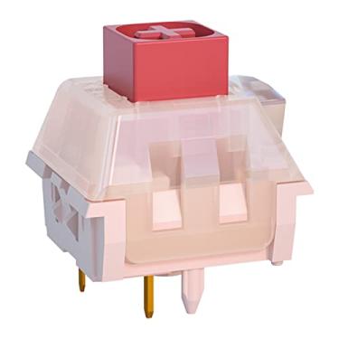 Imagem de DRAOZA Kailh Box Switch Pudding RGB SMD 5 pinos Interruptores à prova d'água para teclado mecânico de jogos MX compatível com interruptores Cherry MX (Kailh Pudim, 108 peças)