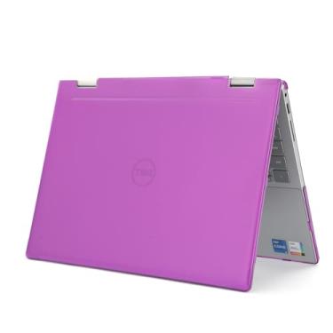Imagem de mCover A capa é compatível apenas com notebook Windows 2 em 1 2023 ~ 2024 de 14 polegadas Dell Inspiron 7430/7435/7440/7445 (não serve para nenhum outro modelo Dell) - roxo