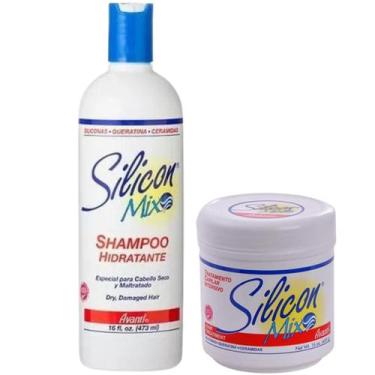 Imagem de Kit Shampoo Silicon Mix Avanti 473ml + Máscara Capilar 450G - Aussie