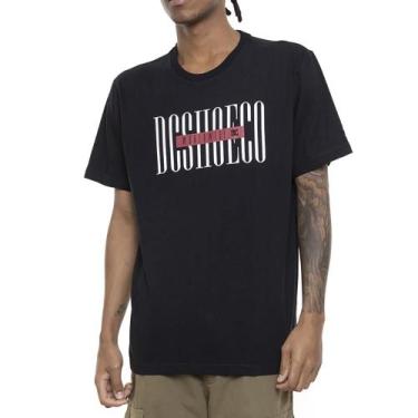 Imagem de Camiseta Dc Shoes Massive Sm23 Masculina Preto