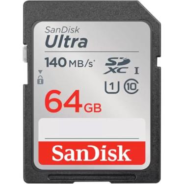 Imagem de SanDisk Cartão de memória 64GB Ultra UHS-I SDXC, leitura de 140 MB/s