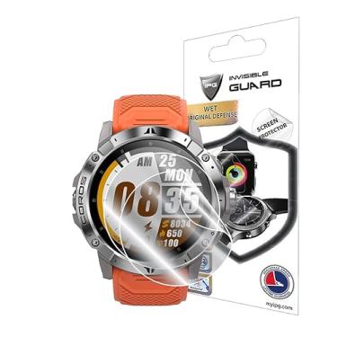 Imagem de IPG Protetor de tela de hidrogel para relógio GPS COROS VERTIX 2 Adventure (2 unidades) Película transparente HD invisível antiarranhões - suave/autorcura/bolha para VERTIX 2